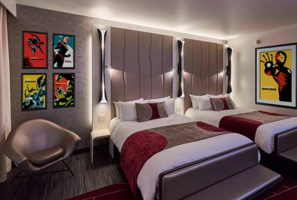 Hotel da Marvel na Disney Paris