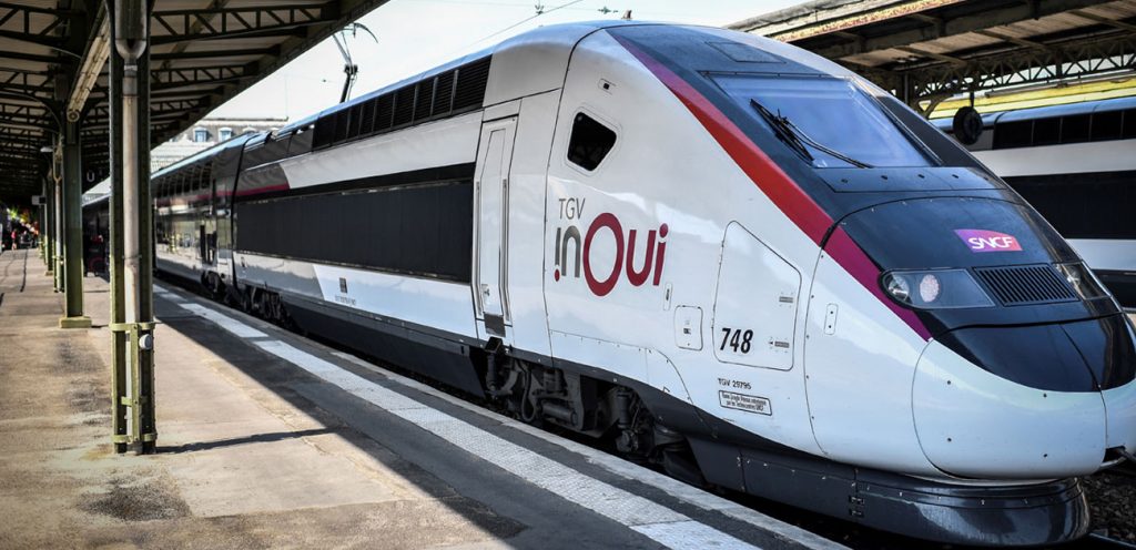 Paris - Geneve de Trem