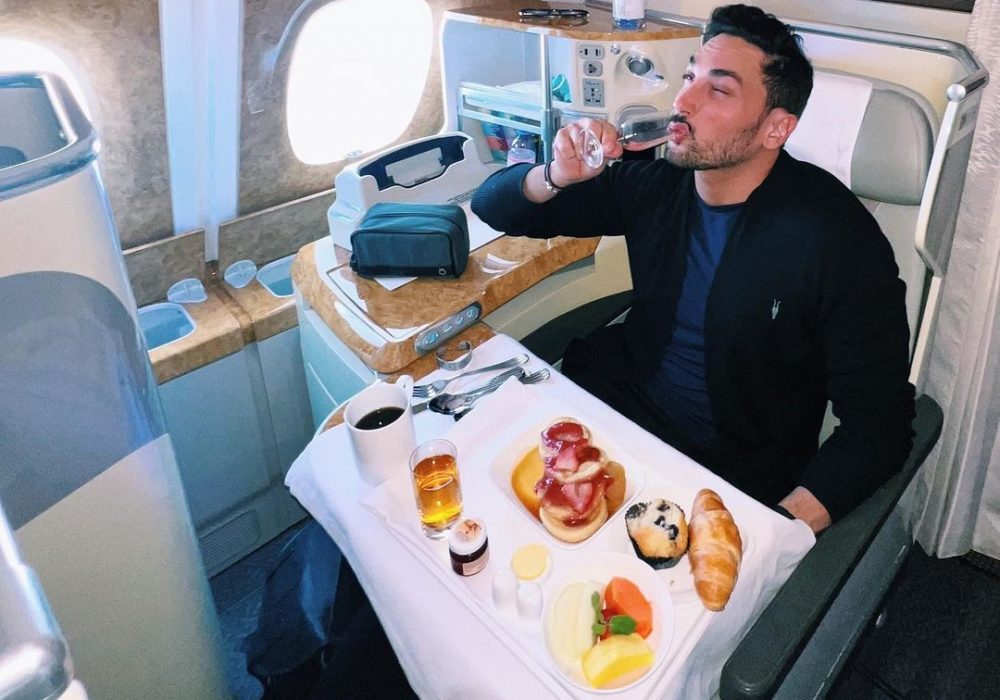 Voei na executiva da Emirates até Dubai usando milhas