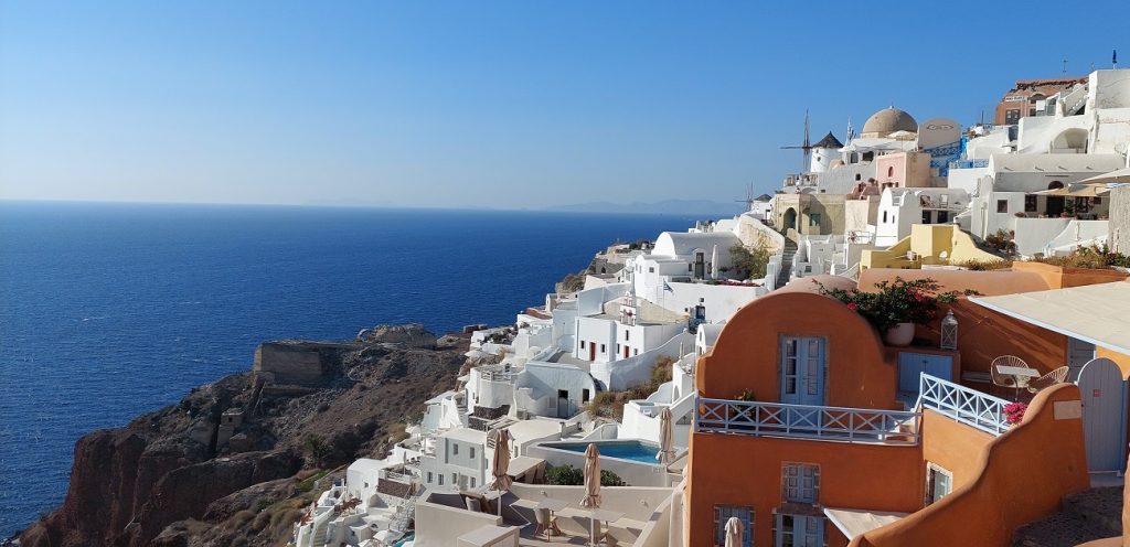 Roteiro em Santorini