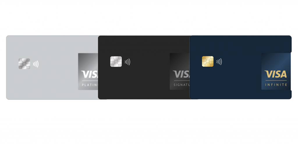 Benefícios e características do Visa Infinite, Signature e Platinum