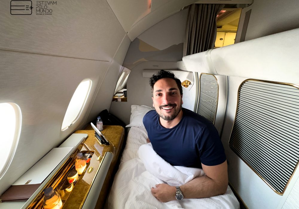 Primeira Classe da Emirates para o Bahrain