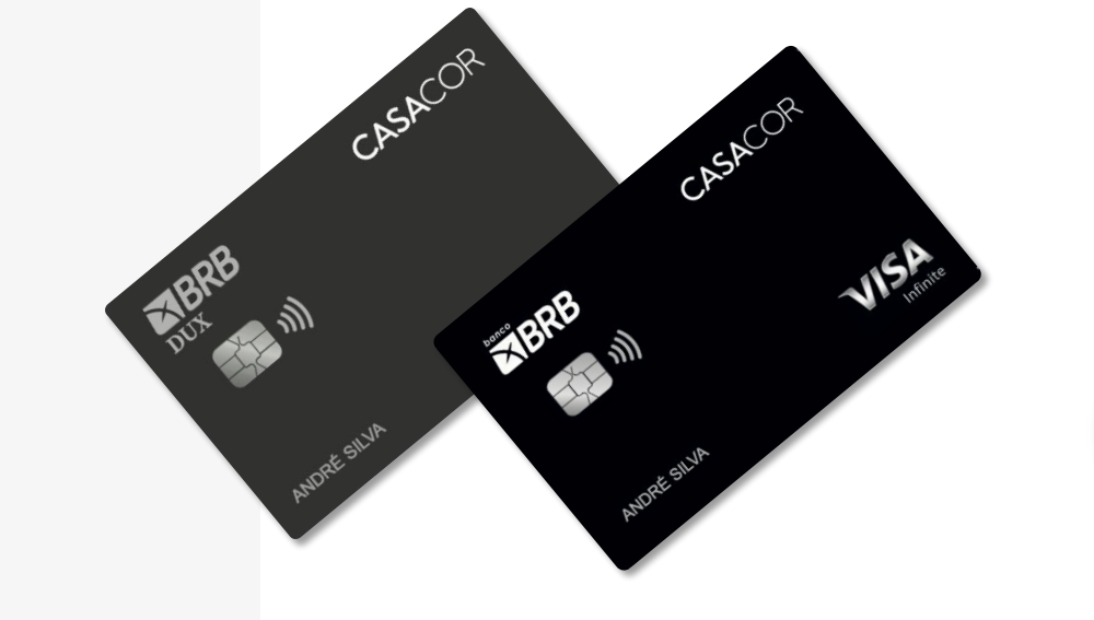 Novos cartões BRB Dux e Visa Infinite com a CASACOR – veja benefícios!
