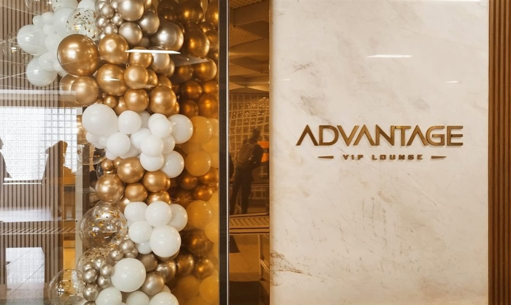 Novo Advantage VIP Lounge no embarque internacional do Aeroporto de Curitiba