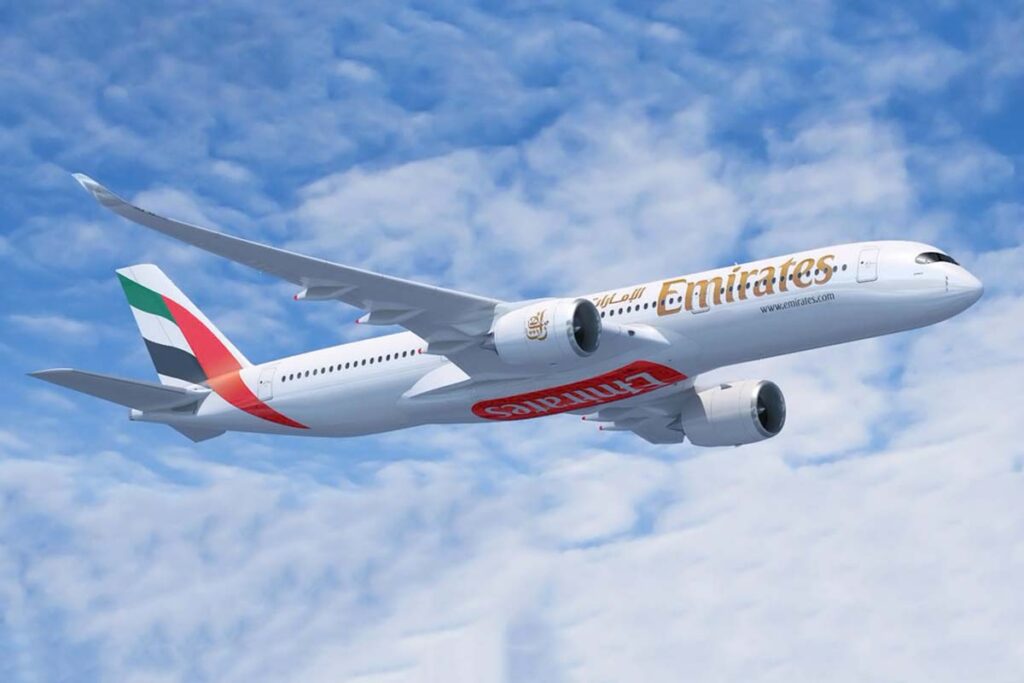 Emirates A350