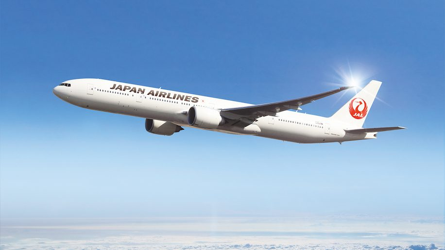 Jal japan airlines boeing 777