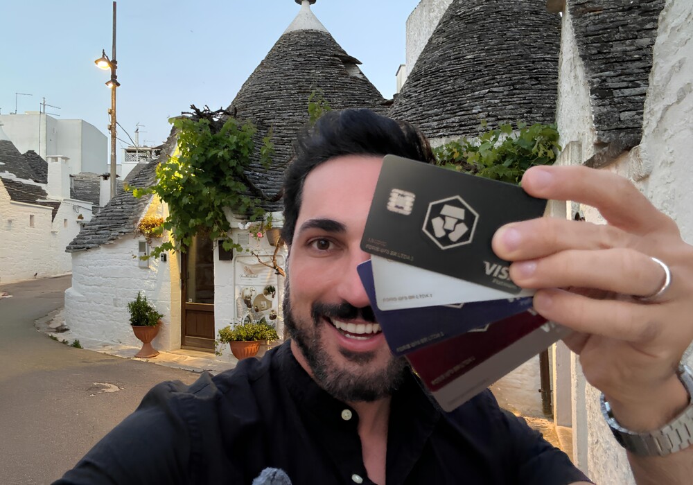 Cartão global Crypto.com para compras no exterior – economia pós aumento do IOF