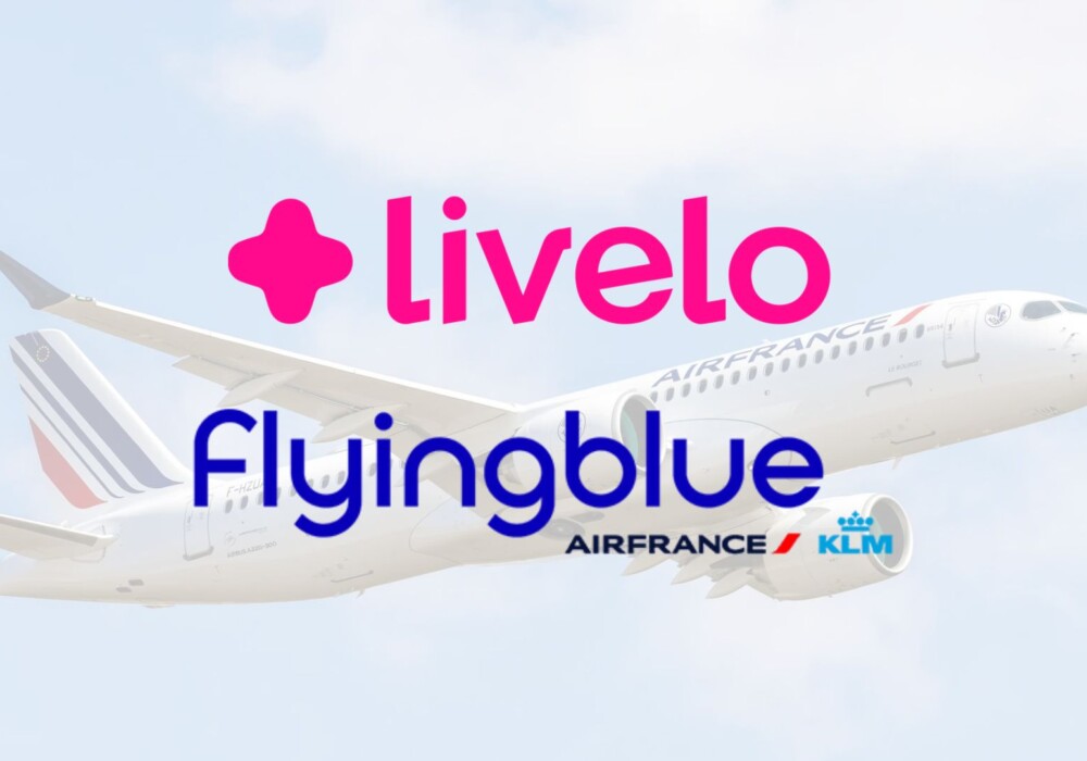 Livelo e Flying Blue – transfira pontos com 40% de bônus