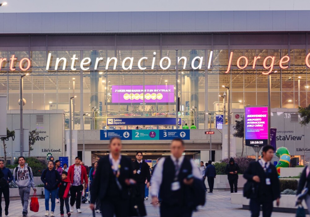 Taxa de conexão! Aeroporto de Lima fará cobrança para passageiros em trânsito
