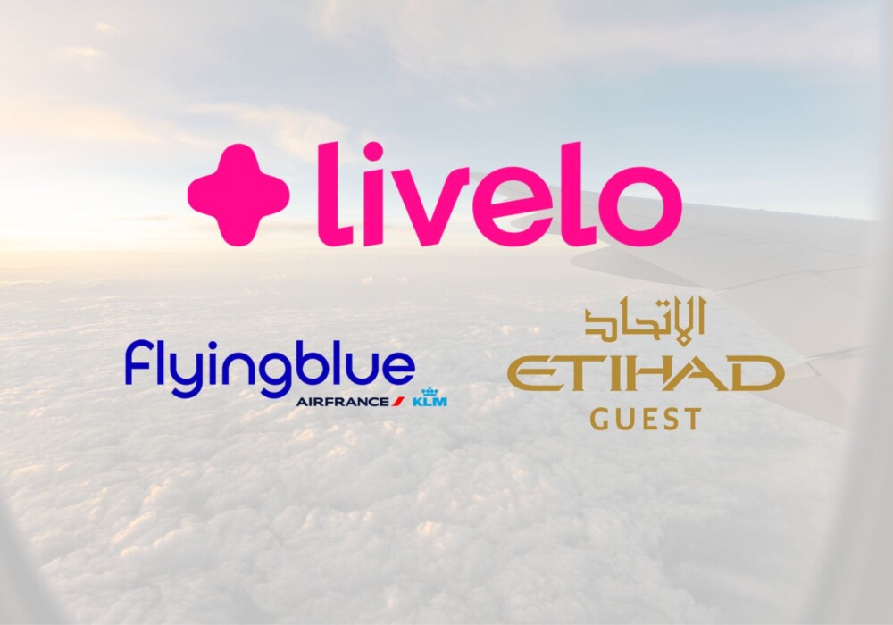 Livelo com transferências bonificadas para Flying Blue e Etihad Guest